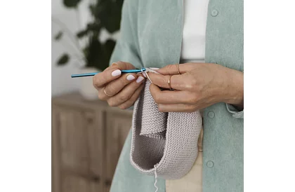 Háčkovací sada v pouzdře pro začátečníky i pokročilé – 69 dílů