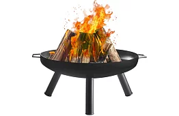 Zahradní ohniště s madly - 60 cm