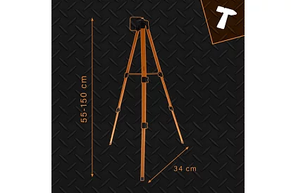 Stativ pro nivelační laser - 150 cm se závitem 5/8