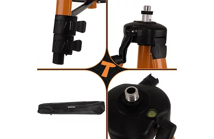 Stativ pro nivelační laser - 150 cm se závitem 5/8