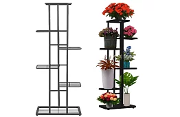 Vysoký stojan na květiny – 6 pater