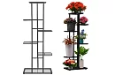 Vysoký stojan na květiny – 6 pater