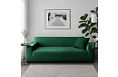 Napínací potah na sedačku 190–230 cm – Zelený samet