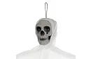 Závěsný kostlivec 70 cm - závěsna dekorace bílá