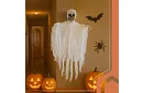 Závěsný kostlivec 70 cm - závěsna dekorace bílá