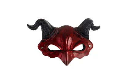 Karnevalová maska ďábla s rohy