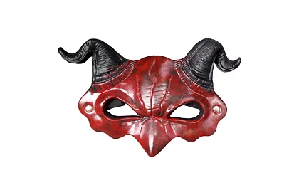 Karnevalová maska ďábla s rohy