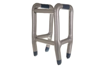 Nafukovací chodítko s holí + pumpička