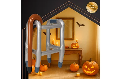 Nafukovací chodítko s holí + pumpička