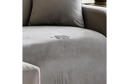 Napínací potah na sedačku 145–185 cm – tmavě šedý samet