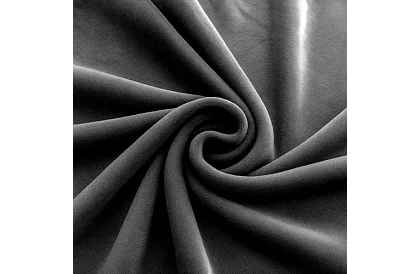 Napínací potah na sedačku 145–185 cm – tmavě šedý samet