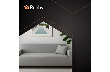 Napínací potah na sedačku 145–185 cm – tmavě šedý samet