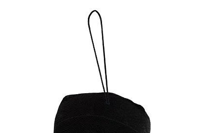 Závěsný kostlivec 70 cm - závěsna dekorace černá