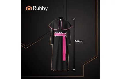 Biskupský kostým pro dospělé – sutana, plášť a liturgická šerpa