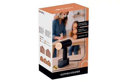 Ruční napařovač oděvů 2000 W – pohodlný vaporizér