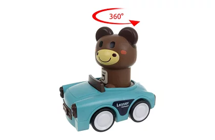 Senzorická autíčka se zvířátky 4 v 1