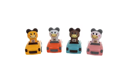 Senzorická autíčka se zvířátky 4 v 1