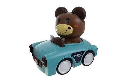 Senzorická autíčka se zvířátky 4 v 1