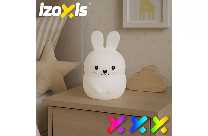 Dětská LED noční lampička RGB – Králík LED