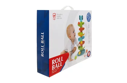 Dětská věž s míčky – kuličková dráha