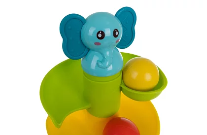 Dětská věž s míčky – kuličková dráha