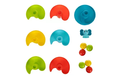 Dětská věž s míčky – kuličková dráha