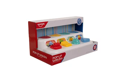 Vzdělávací hračka s vyskakovacími vozidly