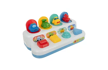 Vzdělávací hračka s vyskakovacími vozidly