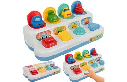 Vzdělávací hračka s vyskakovacími vozidly