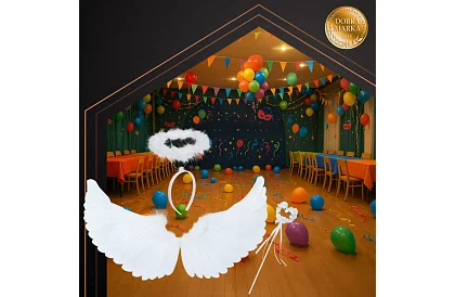 Kostým anděl – 3dílná sada