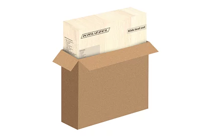 Dřevěná bedna s nářadím a zvířátky - šroubovací prvky