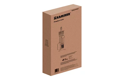 Nářadí ke krbu – sada 5 v 1 ve stylu retro