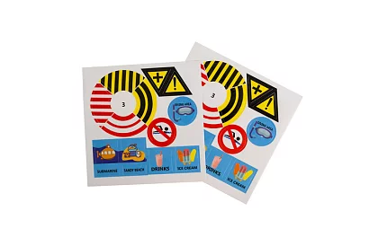 Puzzle dráha pro sestavení – silniční podložka s autíčky