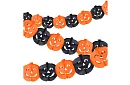 Halloweenská girlanda – dýně, 3 metry