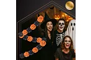 Halloweenská girlanda – dýně, 3 metry