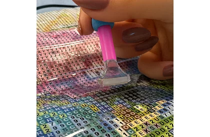 Diamantové malování 5D – Květiny ve váze