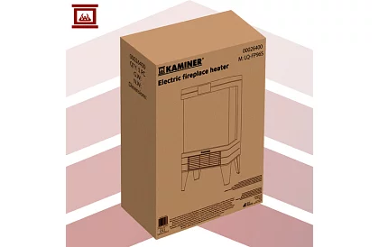 Elektrický krb s efektem ohně – 2000 W – ventilátor s funkcí vytápění