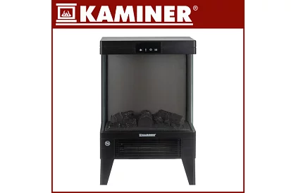 Elektrický krb s efektem ohně – 2000 W – ventilátor s funkcí vytápění