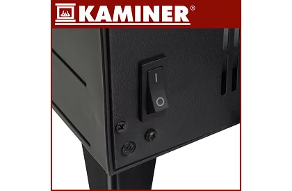 Elektrický krb s efektem ohně – 2000 W – ventilátor s funkcí vytápění