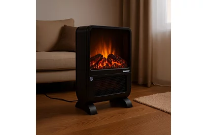 Elektrický krb KAMINER 2000 W – efekt hořícího ohně