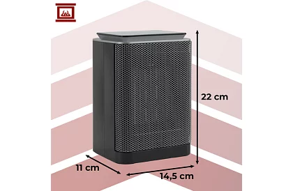 Keramický elektrický ohřívač LUMNI 1500W