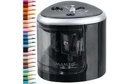 Elektrické ořezávátko se dvěma otvory a zásobníkem