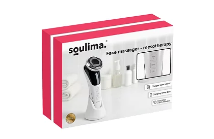 Ultrazvukový masážní přístroj na obličej 5 v 1 – bezjehlová mezoterapie
