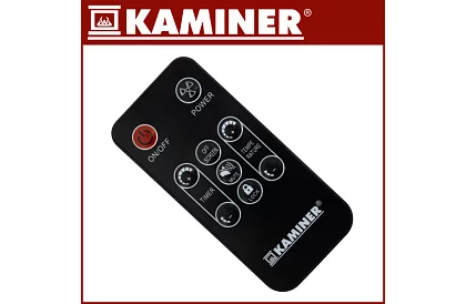 Elektrický skleněný radiátor Zelva 2500W, Wifi, bílý + dálkové ovládání