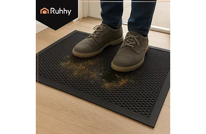 Gumová protiskluzová rohožka – 60 × 90 cm