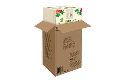 Dřevěné autíčko – Montessori třidič tvarů