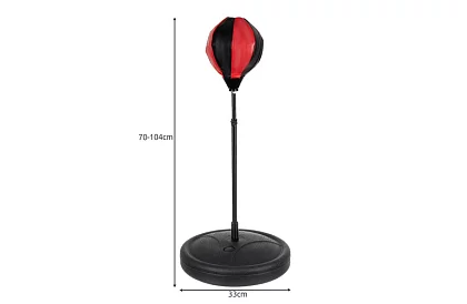 Boxovací hruška a rukavice – boxerská sada 3 v 1