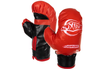 Boxovací hruška a rukavice – boxerská sada 3 v 1