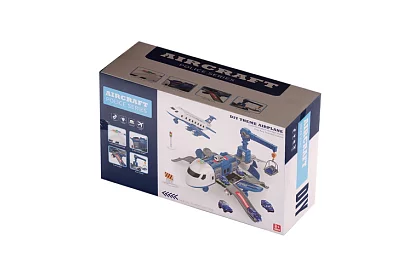 Skládací letadlo – interaktivní parkoviště s auty