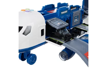 Skládací letadlo – interaktivní parkoviště s auty